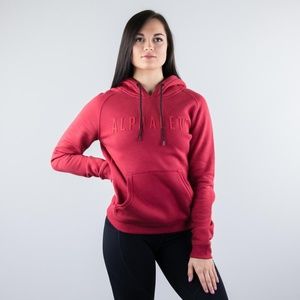 Alphalete Women's Performance Hoodie Muted Red